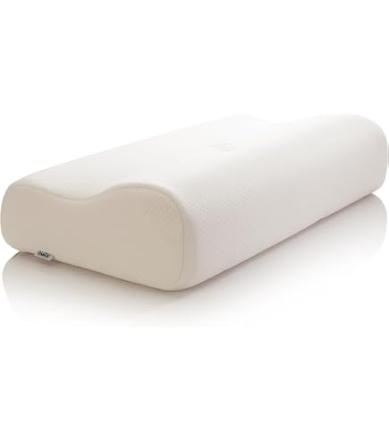 Tempur 83300267 Pillow, Millennium Pillow, White, Recessed 3D Form